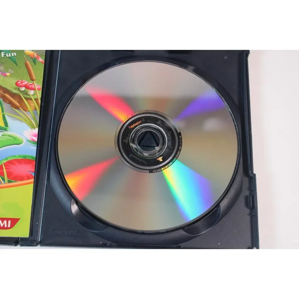 Frogger Hop Skip & Jumpin' Fun PlayStation 2 PS2 Complete Kids Playground Konami
